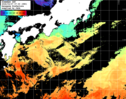ひまわり人工衛星:黒潮域,16:59JST,1時間合成画像