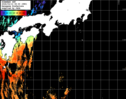 ひまわり人工衛星:黒潮域,17:59JST,1時間合成画像