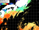 ひまわり人工衛星:黒潮域,12:59JST,1時間合成画像