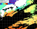 ひまわり人工衛星:黒潮域,12:59JST,1時間合成画像