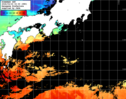 ひまわり人工衛星:黒潮域,11:59JST,1時間合成画像