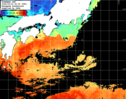 ひまわり人工衛星:黒潮域,15:59JST,1時間合成画像