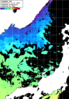 ひまわり人工衛星:日本海,20:59JST,1時間合成画像