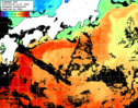 ひまわり人工衛星:黒潮域,22:59JST,1時間合成画像