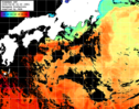 ひまわり人工衛星:黒潮域,08:59JST,1時間合成画像