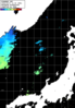 ひまわり人工衛星:日本海,20:59JST,1時間合成画像