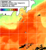 NOAA人工衛星画像:神奈川県近海, 1日合成画像(2026/04/19UTC)