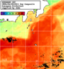 NOAA人工衛星画像:神奈川県近海, 1日合成画像(2026/04/22UTC)