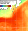 NOAA人工衛星画像:神奈川県近海, 1週間合成画像(2026/04/18～2026/04/24UTC)