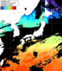 ひまわり人工衛星:日本全域,13:59JST,1時間合成画像