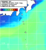 NOAA人工衛星画像:神奈川県近海, 1週間合成画像(2026/04/25～2026/05/01UTC)