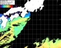 ひまわり人工衛星:黒潮域,10:59JST,1時間合成画像