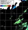 ひまわり人工衛星:神奈川県近海,23:59JST,1時間合成画像