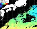 ひまわり人工衛星:黒潮域,00:59JST,1時間合成画像