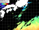 ひまわり人工衛星:黒潮域,14:59JST,1時間合成画像