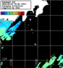 ひまわり人工衛星:神奈川県近海,18:59JST,1時間合成画像