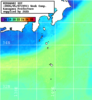 NOAA人工衛星画像:神奈川県近海, 1週間合成画像(2026/05/01～2026/05/07UTC)
