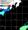 ひまわり人工衛星:神奈川県近海,00:59JST,1時間合成画像