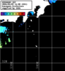 ひまわり人工衛星:神奈川県近海,23:59JST,1時間合成画像