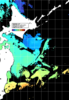 ひまわり人工衛星:親潮域,23:59JST,1時間合成画像