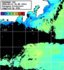 ひまわり人工衛星:神奈川県近海,10:59JST,1時間合成画像