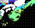 ひまわり人工衛星:黒潮域,22:59JST,1時間合成画像
