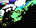 ひまわり人工衛星:黒潮域,23:59JST,1時間合成画像