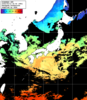 ひまわり人工衛星:日本全域,05:59JST,1時間合成画像