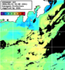 ひまわり人工衛星:神奈川県近海,12:59JST,1時間合成画像