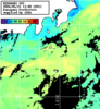ひまわり人工衛星:神奈川県近海,22:59JST,1時間合成画像