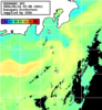 ひまわり人工衛星:神奈川県近海,16:59JST,1時間合成画像