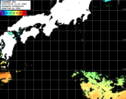 ひまわり人工衛星:黒潮域,20:59JST,1時間合成画像
