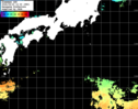 ひまわり人工衛星:黒潮域,21:59JST,1時間合成画像