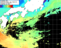 NOAA人工衛星画像:黒潮域, 1日合成画像(2026/05/24UTC)