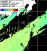 ひまわり人工衛星:神奈川県近海,06:59JST,1時間合成画像