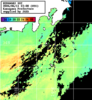ひまわり人工衛星:神奈川県近海,08:59JST,1時間合成画像
