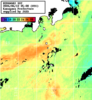 ひまわり人工衛星:神奈川県近海,14:59JST,1時間合成画像