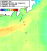 NOAA人工衛星画像:神奈川県近海, 1日合成画像(2026/06/12UTC)