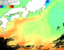 NOAA人工衛星画像:黒潮域, 1日合成画像(2026/06/12UTC)