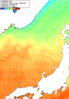 NOAA人工衛星画像:日本海, 1日合成画像(2026/06/12UTC)