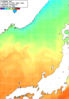NOAA人工衛星画像:日本海, 1週間合成画像(2026/06/06～2026/06/12UTC)