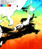 NOAA人工衛星画像:日本全域, 1日合成画像(2026/06/14UTC)