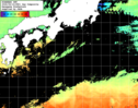NOAA人工衛星画像:黒潮域, 1日合成画像(2026/06/14UTC)