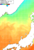 NOAA人工衛星画像:日本海, 1週間合成画像(2026/06/08～2026/06/14UTC)