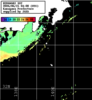 ひまわり人工衛星:神奈川県近海,13:59JST,1時間合成画像