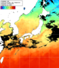 NOAA人工衛星画像:日本全域, 1日合成画像(2026/06/18UTC)