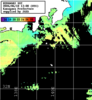 ひまわり人工衛星:神奈川県近海,22:59JST,1時間合成画像