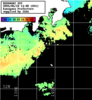 ひまわり人工衛星:神奈川県近海,23:59JST,1時間合成画像