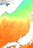 NOAA人工衛星画像:日本海, 1週間合成画像(2026/06/12～2026/06/18UTC)