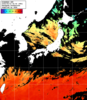 ひまわり人工衛星:日本全域,13:59JST,1時間合成画像